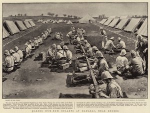 Het Maken van Dum-Dum Kogels bij Damarli, nabij Berber